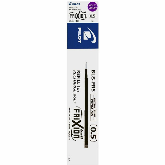FriXion Ballpoint Pen Refill - 0.5 mm (0.02") - Purple Ink - Erasable - 1 Each