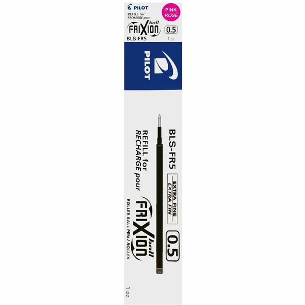 FriXion Ballpoint Pen Refill - 0.5 mm (0.02") - Pink Ink - Erasable - 1 Each