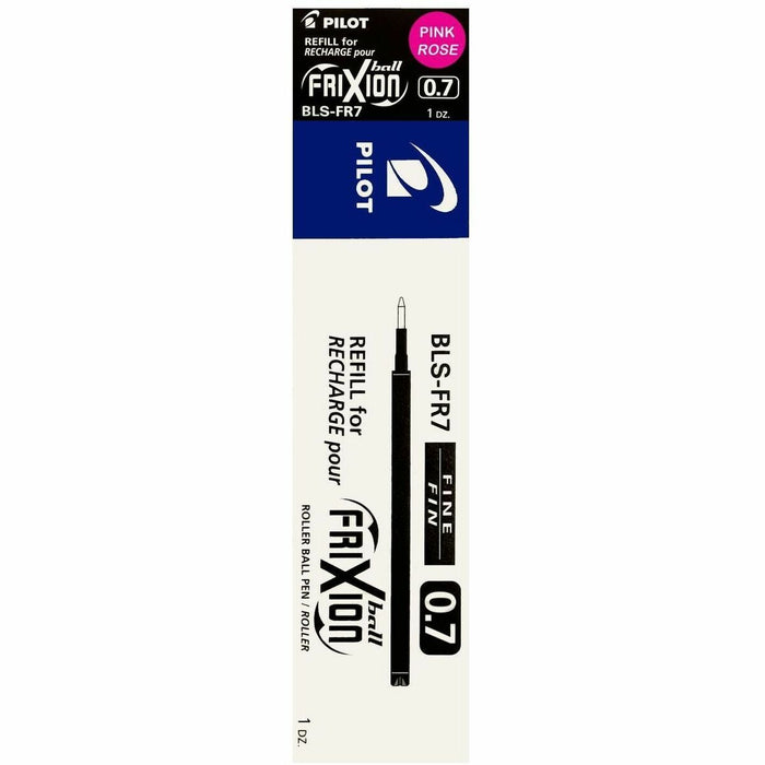 FriXion Ballpoint Pen Refill - 0.7 mm (0.03") - Pink Ink - Erasable - 1 Each