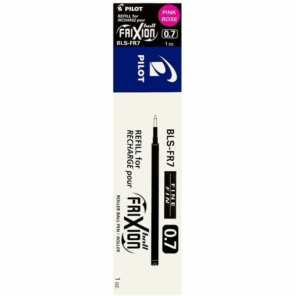 FriXion Ballpoint Pen Refill - 0.7 mm (0.03") - Pink Ink - Erasable - 1 Each