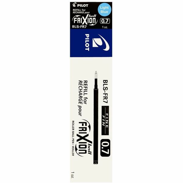 FriXion Ballpoint Pen Refill - 0.7 mm (0.03") - Turquoise Ink - Erasable - 1 Each