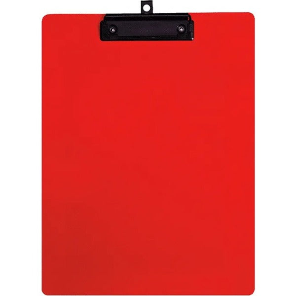 GEO Letter Size Writing Board, Red - 8 1/2" x 11" - Plastic, Polypropylene - Red - 1 Each