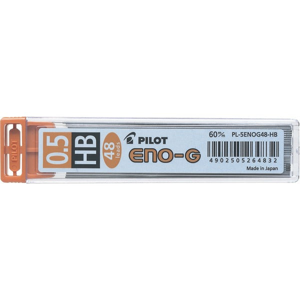 Pilot Eno Pencil Refill - 0.5 mm (0.02") - H - Strong, Smooth Writing - 48 / Pack