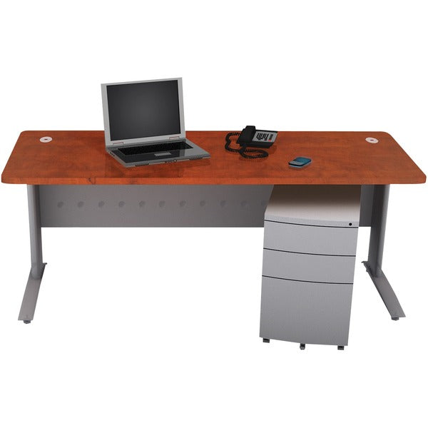 HDL Titan Desk - 1" (25.40 mm) Table Top Thickness - 71" (1803.40 mm) Height x 29.8" (755.65 mm) Width x 28.8" (730.25 mm) Depth - Autumn - Thermofused Melamine (TFM) Top Material - 1 Each