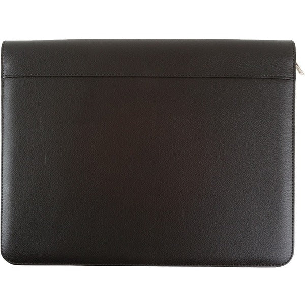 bugatti Letter Organizer Folder - 8 1/2" (215.90 mm) x 11" (279.40 mm) - Black - Document Pocket, USB Stick Holder - 1 Each