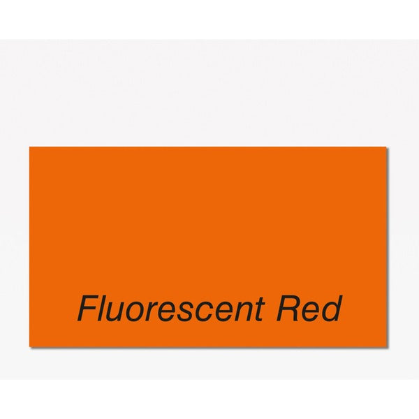Monarch 1131 Fastening Gun Labels - Permanent Adhesive - Fluorescent Red - 2500 / Roll - 20000 Total Label(s) - 20000 / Pack