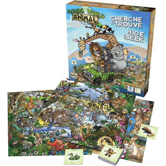 Editions Gladius Hide & Seek - Animal World - Strategy - 1 Players - 1 Set