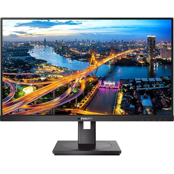 Philips 243B1 24" Class Full HD LCD Monitor - 16:9 - Textured Black - 23.8" Viewable - In-plane Switching (IPS) Technology - WLED Backlight - 1920 x 1080 - 16.7 Million Colors - Adaptive Sync - 250 cd/m² - 4 ms - Speakers - HDMI - DisplayPort - USB H
