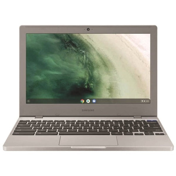 Samsung Chromebook 4 XE310XBA-K01CA 11.6" Rugged Chromebook - HD - Intel Celeron N4000 - 4 GB - 32 GB Flash Memory - Titanium Silver - Intel Chip - 1366 x 768 - ChromeOS - Intel UHD Graphics 600 - Front Camera/Webcam - 12.50 Hours Battery Run Time - IEEE