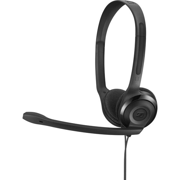 EPOS PC 5 CHAT Headset - Stereo - Mini-phone (3.5mm) - Wired - 32 Ohm - 42 Hz - 17 kHz - On-ear - Binaural - Supra-aural - 6.6 ft Cable - Noise Cancelling, Uni-directional Microphone - Black