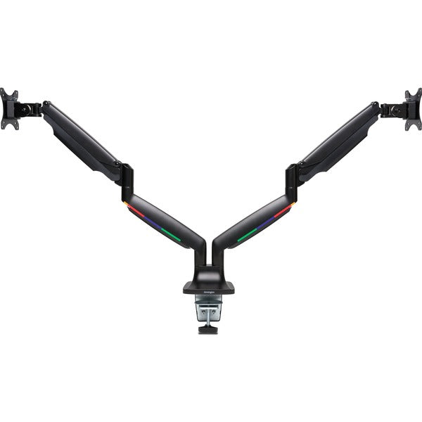 Kensington SmartFit Mounting Arm for Monitor - Black - Landscape/Portrait - Height Adjustable - 2 Display(s) Supported - 13" to 34" Screen Support - 19.80 lb (8981.13 g) Load Capacity - 75 x 75, 100 x 100 - VESA Mount Compatible - Aluminum, Plastic, Steel