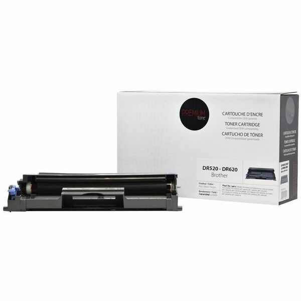Premium Tone Drum Unit - Alternative for Brother DR520 / DR620 - Black - 25000 Pages - 1 Pack