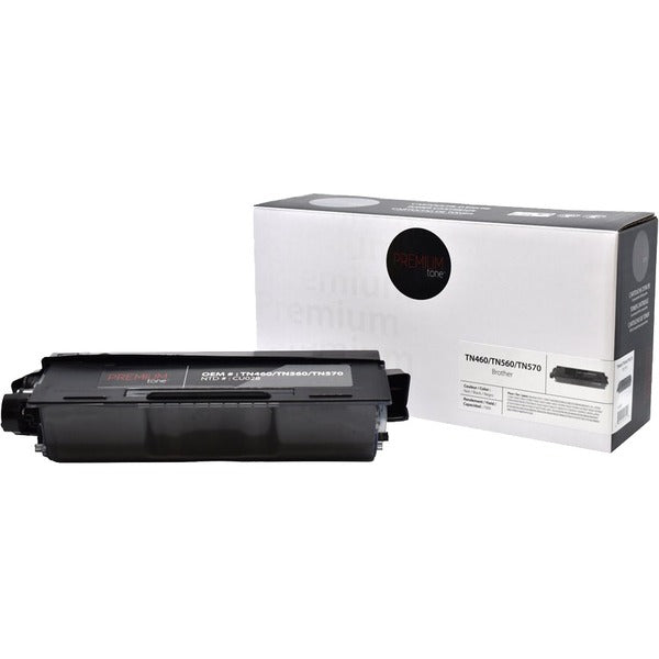 Premium Tone Toner Cartridge - Alternative for Brother TN570 / TN560 - Black - 7000 Pages - 1 Pack