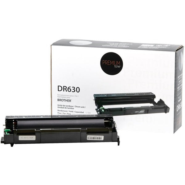 Premium Tone DR630 Compatible Drum Alternative for Brother - Laser Print Technology - 12000 Pages - Black - 1 Each