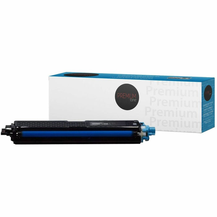 Premium Tone Toner Cartridge - Alternative for Brother TN225C - Cyan - 2200 Pages - 1 Pack