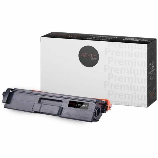 Premium Tone Laser Toner Cartridge TN433BK - Black - 1 Each - 4500 Pages
