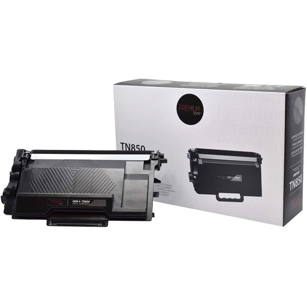 Premium Tone Toner Cartridge - Alternative for Brother TN850 - Black - 8000 Pages - 1 Pack