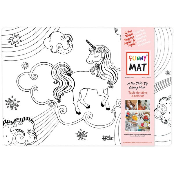 Funny Mat Table Mat - Table, Home, Restaurant, Dining - Silicone, Polypropylene - 1 Each
