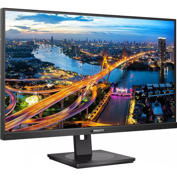 Philips 276B1 27" Class WQHD LCD Monitor - 16:9 - Textured Black - 27" Viewable - In-plane Switching (IPS) Technology - WLED Backlight - 2560 x 1440 - 16.7 Million Colors - 300 cd/m² - 4 ms - 75 Hz Refresh Rate - Speakers - HDMI - DisplayPort - USB H