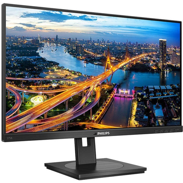Philips 275B1 27" Class WQHD LCD Monitor - 16:9 - Textured Black - 27" Viewable - In-plane Switching (IPS) Technology - WLED Backlight - 2560 x 1440 - 16.7 Million Colors - Adaptive Sync - 300 cd/m² - 4 ms - Speakers - DVI - HDMI - DisplayPort - USB