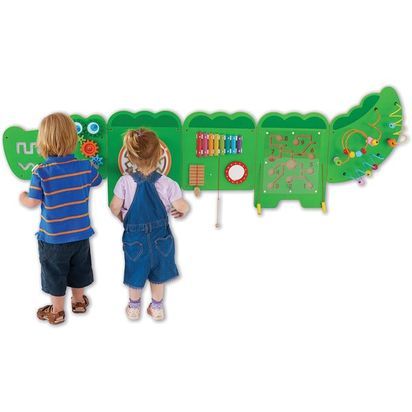 Learning Advantage Crocodile Activity Wall Panels - Learning Toy - 18 Month & Up