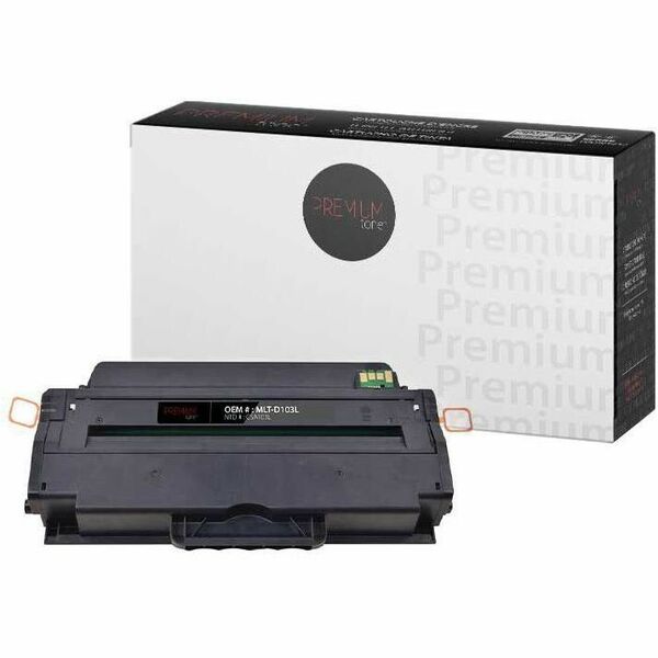 Premium Tone Toner Cartridge - Alternative for Samsung MLT-D103L - Black - 2500 Pages - 1 Pack
