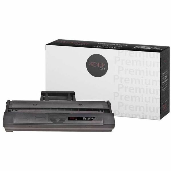 Premium Tone Toner Cartridge - Alternative for Samsung MLT-D111S - Black - 1000 Pages - 1 Pack