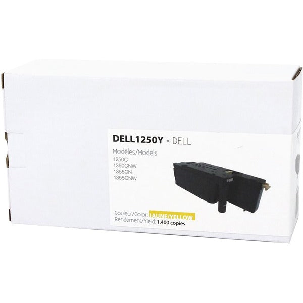 Premium Tone Toner Cartridge 331-0779 - Yellow - 1 Each - 1400 Pages