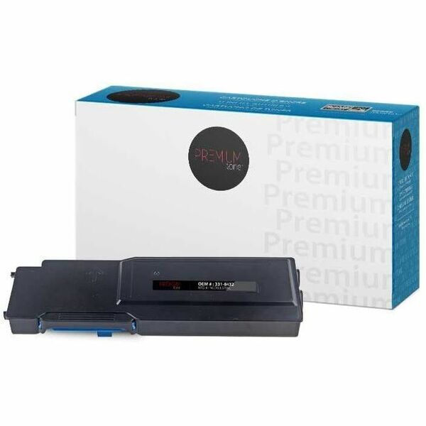 Premium Tone Toner Cartridge 331-8432 - Cyan - 1 Each - 9000 Pages