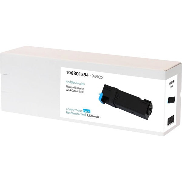 Premium Tone Toner Cartridge 106R01594 - Cyan - 1 Pack - 2500 Pages