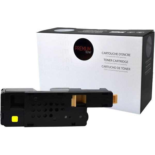 Premium Tone Toner Cartridge - Alternative for Xerox 106R01629 / 106R1629 - Yellow - 1000 Pages - 1 Pack