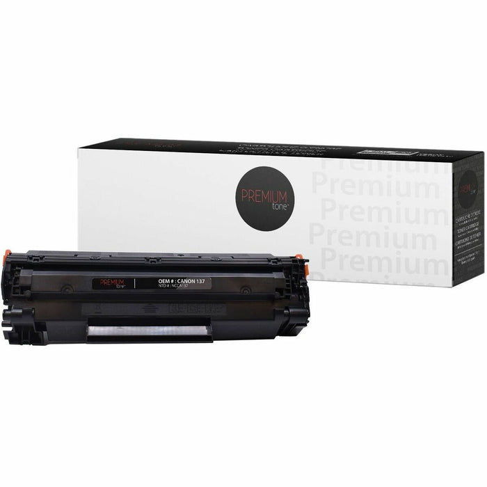 Premium Tone Toner Cartridge - Alternative for Canon 9435B001 / 137 - Black - 2400 Pages - 1 Pack