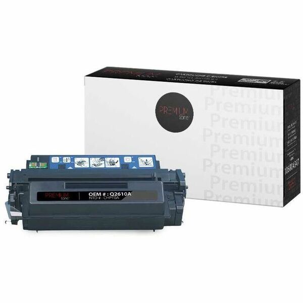 Premium Tone Toner Cartridge - Alternative for Hewlett Packard Q2610A / 10A - Black - 6000 Pages - 1 Pack