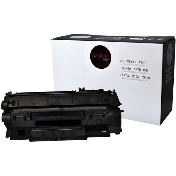 Premium Tone Toner Cartridge - Alternative for Hewlett Packard Q7553A / 53A - Black - 3000 Pages - 1 Pack