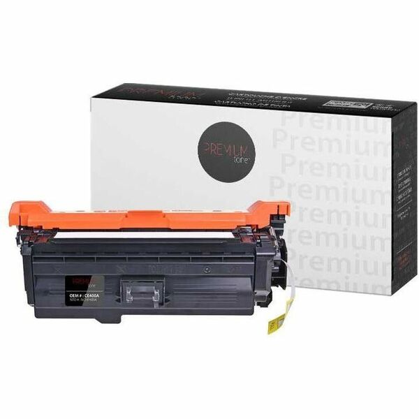 Premium Tone Toner Cartridge - Alternative for Hewlett Packard CE400A / 507A - Black - 5500 Pages - 1 Pack