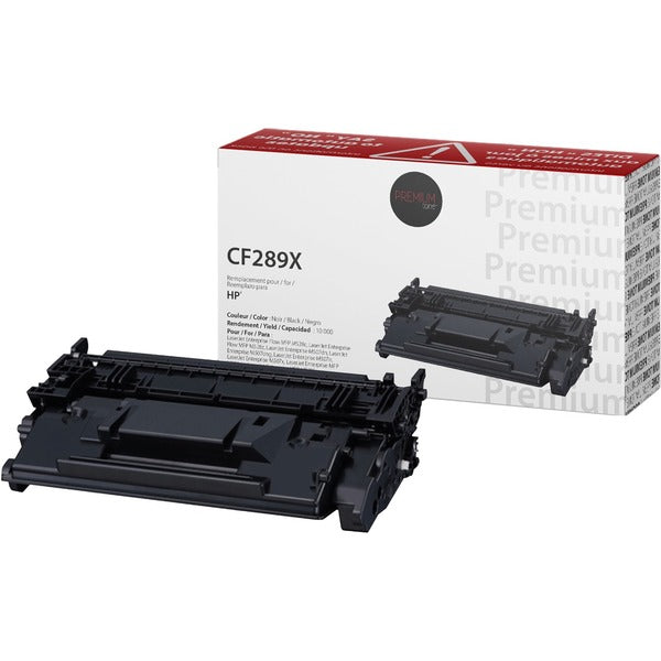 Premium Tone Toner Cartridge CF289X / HP 89X - Black - 1 Pack - 10000 Pages