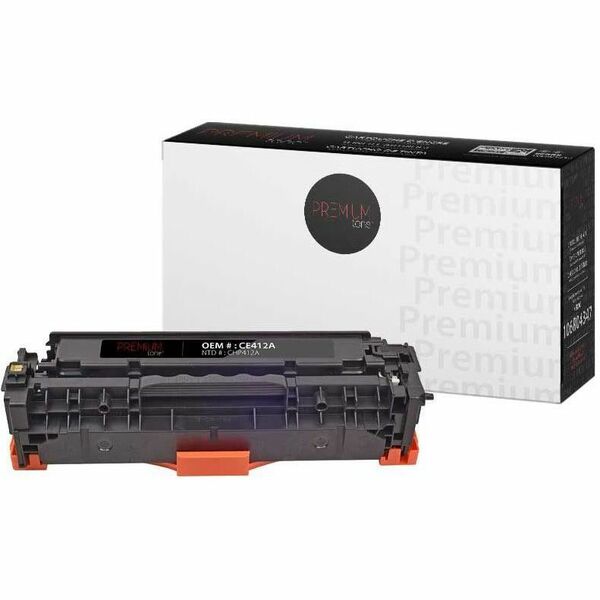 Premium Tone Toner Cartridge - Alternative for Hewlett Packard CE412A / 305A - Yellow - 2600 Pages - 1 Pack