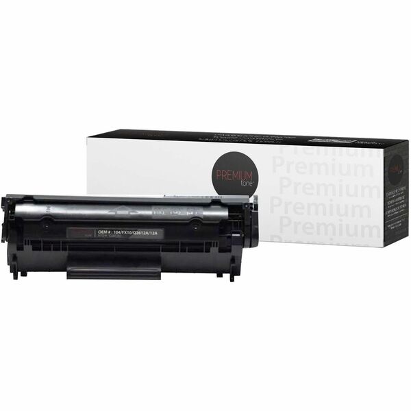 Premium Tone Toner Cartridge 0263B001AA - Black - 1 Each - 2000 Pages