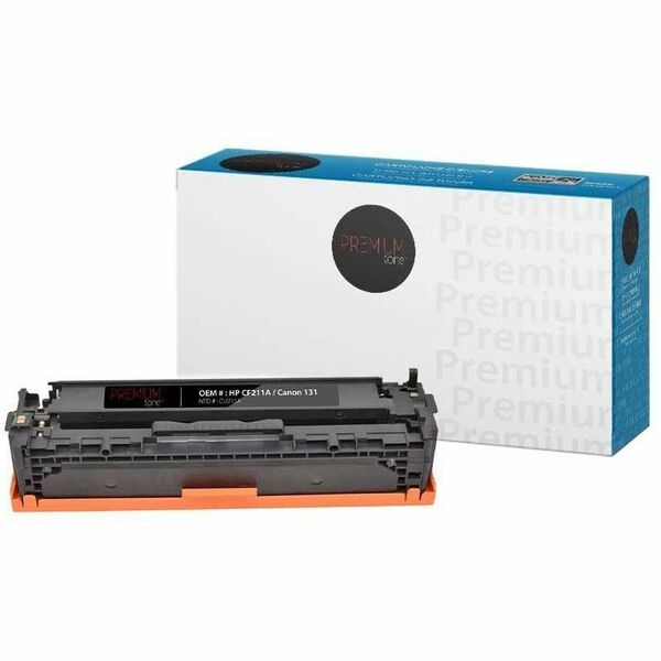 Premium Tone Toner Cartridge - Alternative for Canon 131 / Hewlett Packard CF211A - Cyan - 1800 Pages - 1 Pack