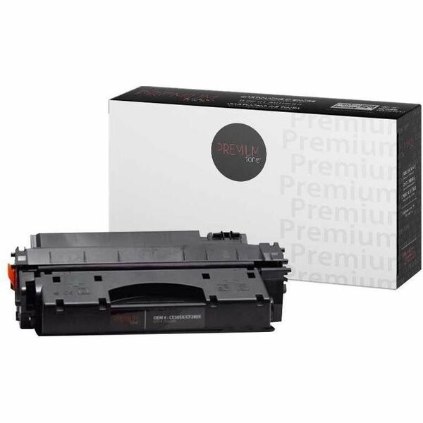Premium Tone Toner Cartridge - Alternative for Hewlett Packard CE505X / CF280X, Canon 119 II / 3480B001 - Black - 6500 Pages - 1 Pack