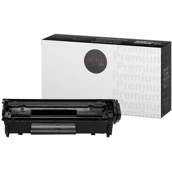 Premium Tone Toner Cartridge - Alternative for Hewlett Packard Q2612X - Black - 2500 Pages - 1 Pack