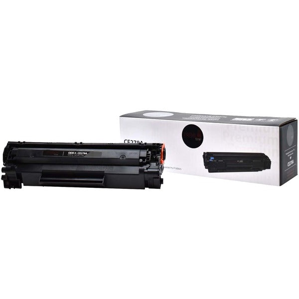 Premium Tone Toner Cartridge - Alternative for Hewlett Packard CE278A - Black - 2100 Pages - 1 Pack
