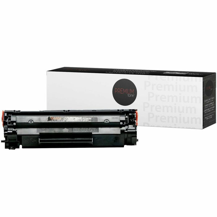 Premium Tone Toner Cartridge - Alternative for Hewlett Packard CF283A / 83A - Black - 1500 Pages - 1 Pack