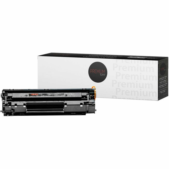 Premium Tone Toner Cartridge - Alternative for Hewlett Packard CF283X / 83X - Black - 2400 Pages - 1 Pack