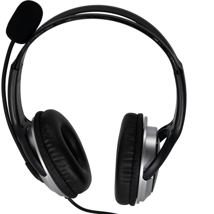 Spracht ZUM-WD-USB-2 Headset - Stereo - USB - Wired - 2.2 Kilo Ohm - 100 Hz to 10 kHz - Over-the-head - Binaural - Circumaural - 5 ft (1.52 m) Cable - Noise Cancelling Microphone - Noise Canceling
