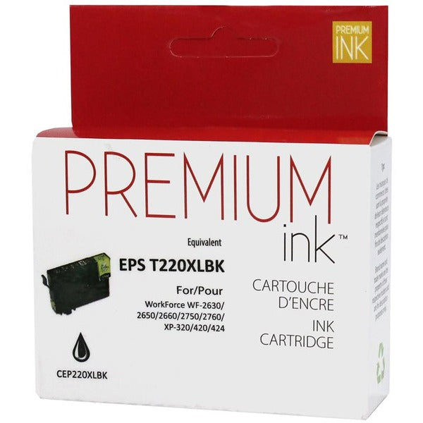 Premium Ink Inkjet Ink Cartridge T220XL120 - Black - 1 Pack - 500 Pages