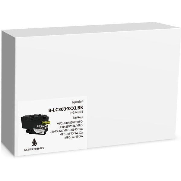 Premium Ink Inkjet Ink Cartridge - Alternative for Brother LC3039BK - Black - 1 Pack - 6000 Pages