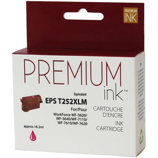 Premium Ink Ink Cartridge - Alternative for Epson T252XL320 - Magenta - 1100 Pages - 1 Pack