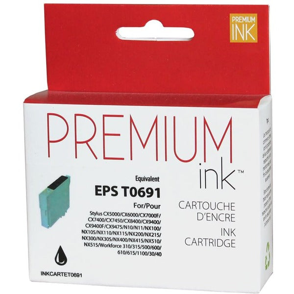 Premium Ink Inkjet Ink Cartridge T069120 - Black - 1 Each - 245 Pages
