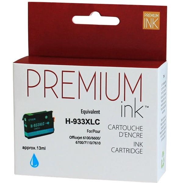 Premium Ink Inkjet Ink Cartridge - Cyan - 1 Pack - 825 Pages